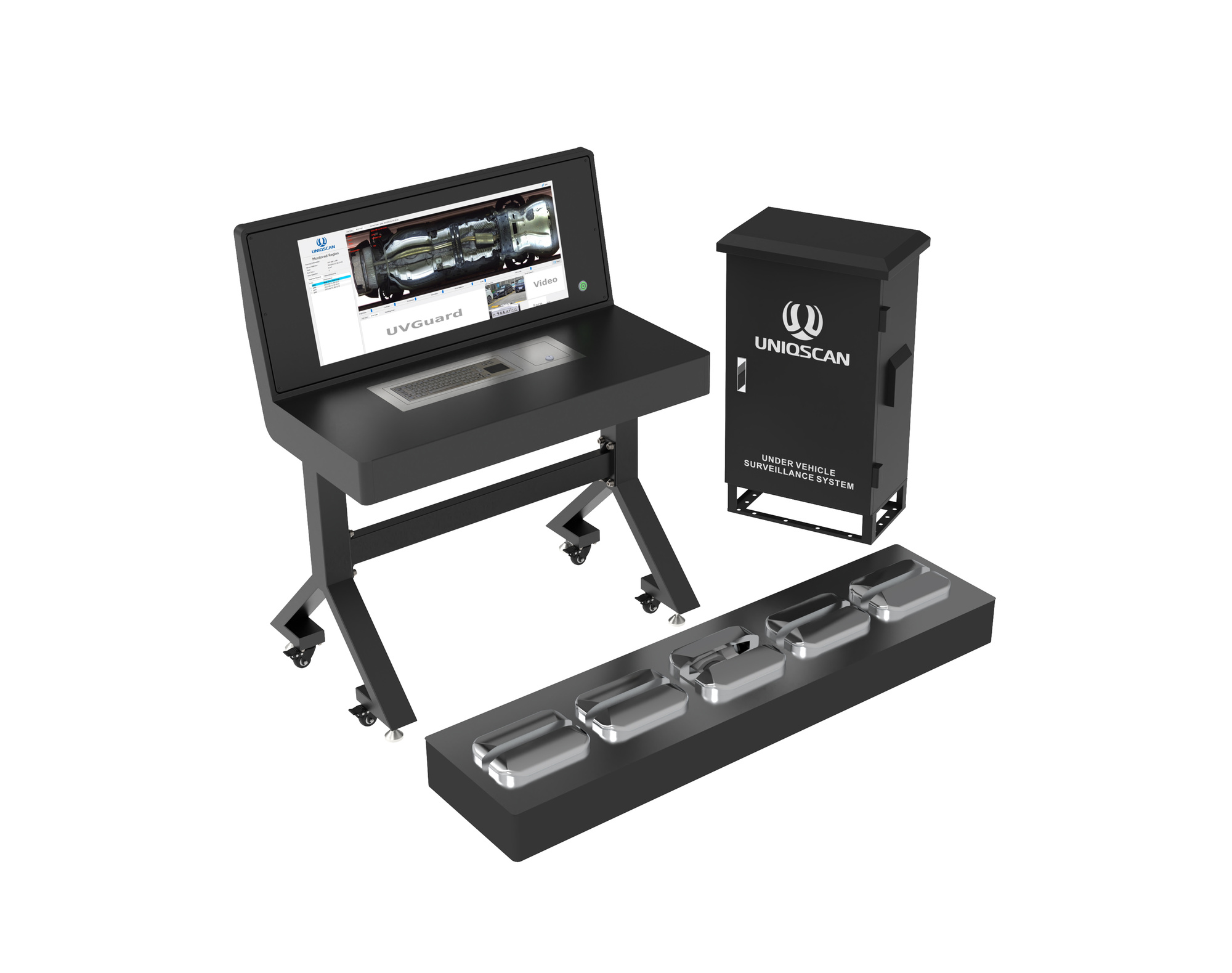 Sistema de vigilancia subvehicular: UV300-F 2